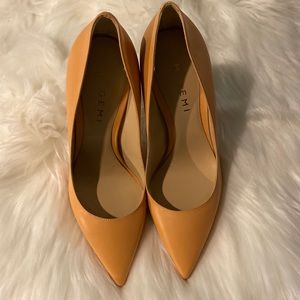 M. Gemi The Cammeo, Peach Leather Shoe